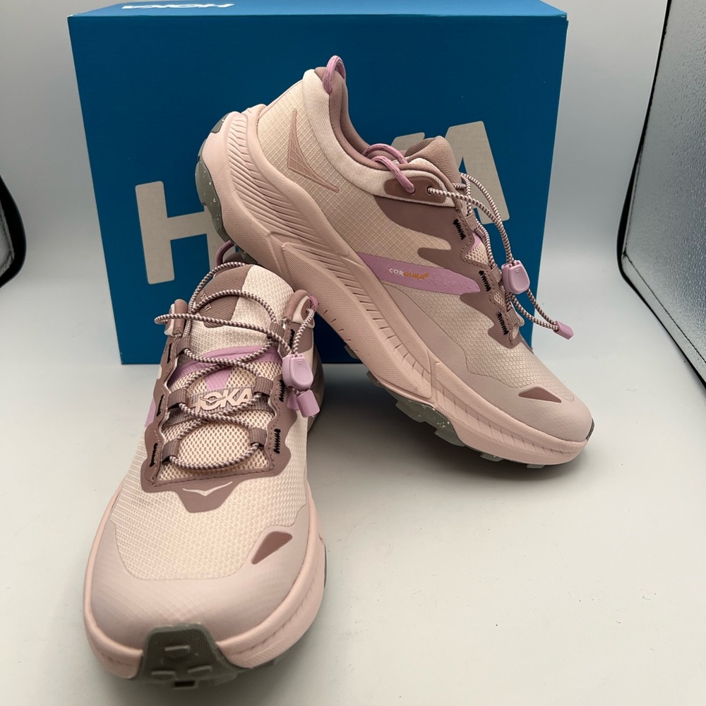 Hoka  Women's Transport GTX GORE-TEX Cosmic Pearl 1133958F Sz 8 Shoes New in Box